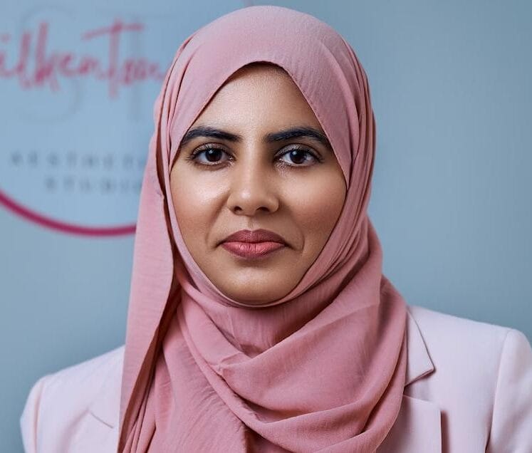 Maimoona — Master Esthetician and founder of Silkentouch Aesthetics, Cambridge ON